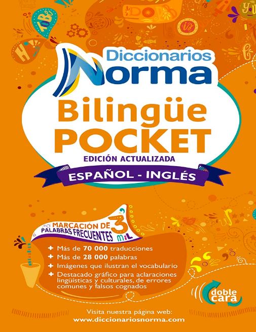 Portada de Diccionario Bilingüe Pocket (edición actualizada): español – inglés