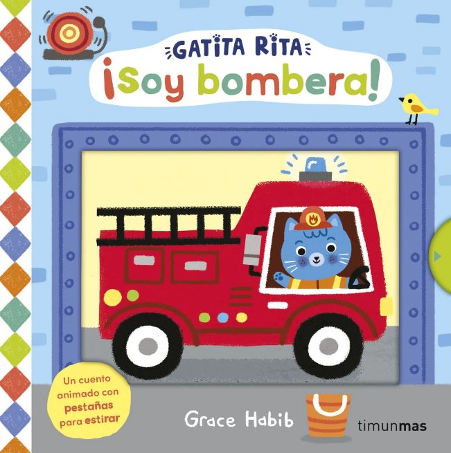 Portada de Gatita Rita. ¡Soy bombera!