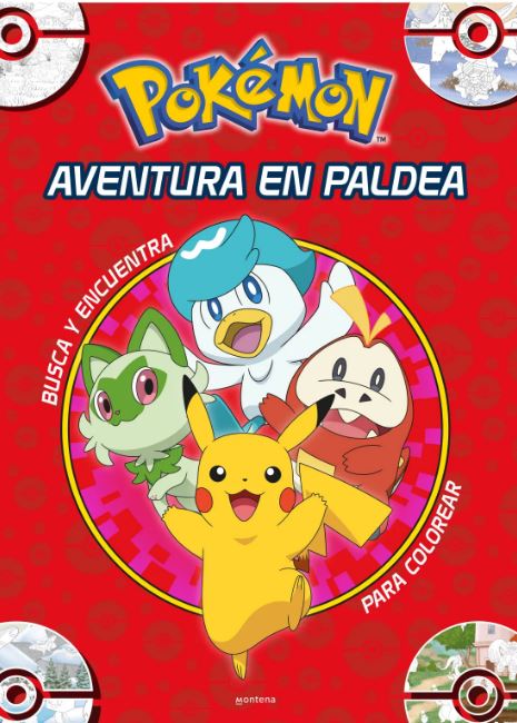 Portada de Pokémon. Aventura en Paldea